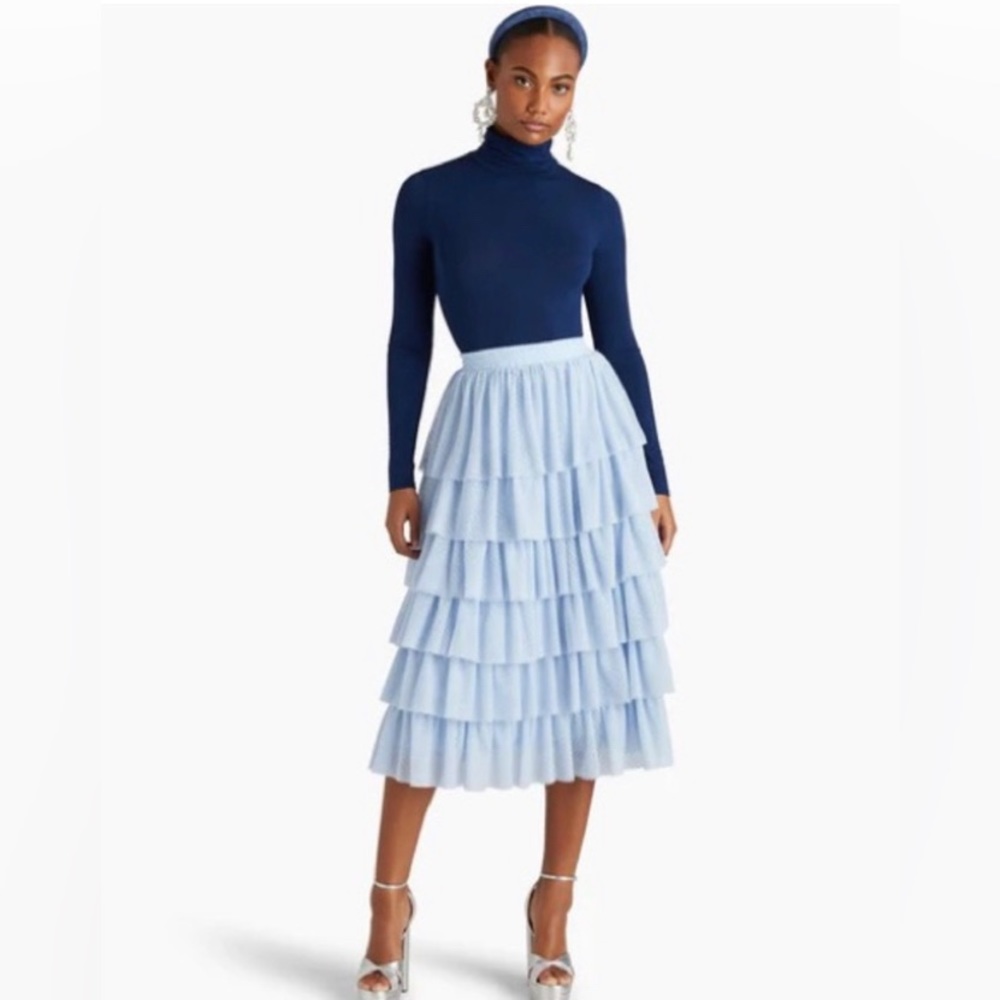 Hill House Pandora skirt in Powder Blue Size M